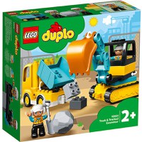 LEGO DUPLO Camion si Excavator pe Senile 10931 - 1