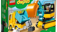 LEGO DUPLO Camion si Excavator pe Senile 10931