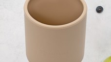 Pahar din silicon, AppeKids - Bubble Beige