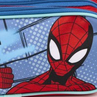 Penar Cerda Spiderman cu 2 Compartimente, 22x8x10 cm - 3