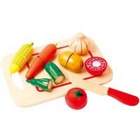 Platou New Classic Toys cu Legume de Jucarie - 2