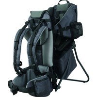 Rucsac FreeON pentru Transportul Copiilor cu Multiple Compartimente si Acoperis, Mount Grey - 5