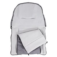 Sac de dormit impermeabil polar Nativo Winter 95x40 cm Gri - 3