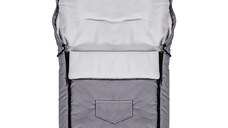 Sac de dormit impermeabil polar Nativo Winter 95x40 cm Gri