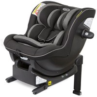 Scaun Auto Graco Ascent i-Size Black + Baza Isofix - 1