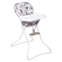 Scaun de masa Graco Snack N Stow Patchwork Grey - 1