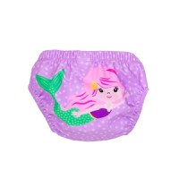 Set 2 Chilotei de Baie Impermeabili Zoocchini Sirena cu Protectie UPF50 Marime M 12-24 Luni - 2