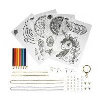 Set Creativ Buki France Bijuterii de Colorat Crazy - 2