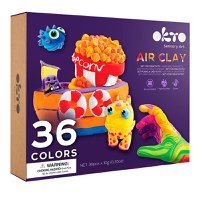 Set de Creatie Air Clay, Okto, 36 culori - 1