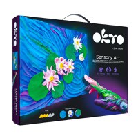 Set pictura 3D cu argila usoara, 30*40cm - Water Lilies - 1