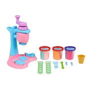 Set plastilina, accesorii si jucarie pentru modelaj Lovin - Ice Cream Cafe - 3