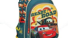 Troller Gradinita Giovas Disney Cars Ready for the Road 22x12x31 cm