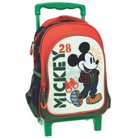 Troller Gradinitia Giovas cu 2 Compartimente Mickey Mouse - 6