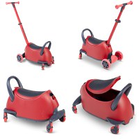 Trotineta 5-in-1 Yvolution Y Glider Luna Red - 2