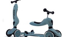 Trotineta copii cu sezut, transformabila 2in1, HighwayKick 1 Steel, 1-5 ani, pana la 50 kg, Scoot Ride