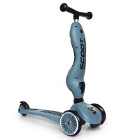 Trotineta copii cu sezut, transformabila 2in1, HighwayKick 1 Steel, 1-5 ani, pana la 50 kg, Scoot Ride - 4