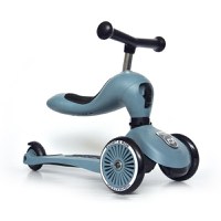 Trotineta copii cu sezut, transformabila 2in1, HighwayKick 1 Steel, 1-5 ani, pana la 50 kg, Scoot Ride - 3