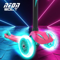 Trotineta cu 3 roti Neon Bolt Pink - 3