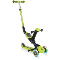 Trotineta Globber Go-Up 4 in 1 Deluxe cu Leduri - Verde - 1