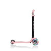 Trotineta Globber Go-Up Sporty, 3 in 1, cu lumini, culoare roz pastel - 4