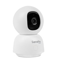 Video monitor, Lionelo, Babyline, View, Integrare AI, Mod de noapte 8 m cu 6 leduri, Unghi 100 grade, 4 cantece si zgomote din natura, Senzor de temperatura si umiditate, Zoom 4X, Alb - 2