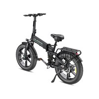 Bicicleta electrica pliabila Ulzomo Dunes 20 E-bike, 750W, 48V 16Ah, autonomie 120km, viteza maxima 40km/h, Black, 20'' - 3