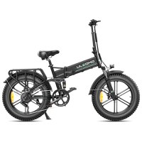 Bicicleta electrica pliabila Ulzomo Dunes 20 E-bike, 750W, 48V 16Ah, autonomie 120km, viteza maxima 40km/h, Black, 20'' - 1