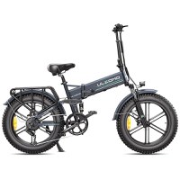 Bicicleta electrica pliabila Ulzomo Dunes 20 E-bike, motor 750W, 48V 16Ah, autonomie 120km, viteza maxima 40km/h, Gray, 20'' - 1