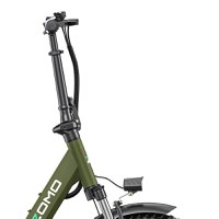 Bicicleta electrica pliabila ULZOMO E-bike Dolphin 20, 350W, 36V 13Ah, autonomie 89km, viteza maxima 25km/h, Green, 20'' - 5