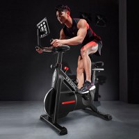 Bicicleta fitness YESOUL Spinning Bike C1A, Black, Suport pentru display, Rezistenta magnetica - 6