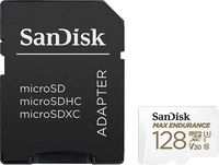 Card de memorie SanDisk 128 GB micro SD Max Endurance Video, cu Adaptor, Class 10, V30, UHS U3 - 4