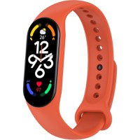 Curea pentru Bratara fitness Xiaomi Smart Band 7, Portocaliu - 2