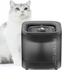 Fantana apa pentru animale de companie PETKIT Eversweet SOLO SE, 1,8 L, filtru in 3 straturi, USB, Gray - 1