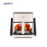 Friteuza cu aer cald JIMMY Air Fryer, Pan Fryer 2-in-1 4L, 1100W, 8 programe, Display HD Touch Screen - 1