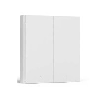 Intrerupator ingropat AQARA Smart Wall Switch EU, fara nul, 2 butoane - 3