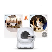 Litiera smart cu autocuratare PetKit Purobot Ultra Self-Cleaning with AI-Powered Camera pentru pisici, Recunoastere faciala, 10L - 5