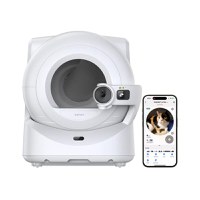 Litiera smart cu autocuratare PetKit Purobot Ultra Self-Cleaning with AI-Powered Camera pentru pisici, Recunoastere faciala, 10L - 9