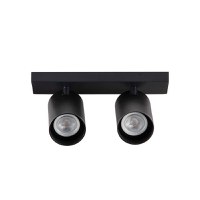 Plafoniera cu 2 Spoturi Yeelight Smart Spotlight, Spot LED Multicolor, Carcasa Neagra - 2