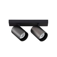 Plafoniera cu 2 Spoturi Yeelight Smart Spotlight, Spot LED Multicolor, Carcasa Neagra - 1