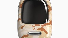 Rucsac cu hublou PETKIT Cat Travel Bag 2, Ventilare, Sistem iluminare, Desert Camo