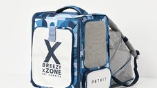 Rucsac pentru transport animale de companie PetKit Breezy X Zone, Pliabil, Blue