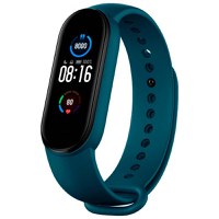 Set 3 curele Bratara fitness Xiaomi Mi Smart Band 5 - Verde, Galben, Albastru - 4