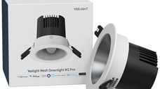 Spot Smart LED Yeelight Mesh Downlight M2 Pro, 8W, 600 lm, unghi 65º