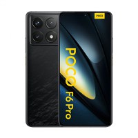 Telefon mobil POCO F6 Pro, 5G, 12GB RAM, 512 ROM, Black, Dual Sim, Camera tripla: 50 MP, procesor Snapdragon 8 Gen 2 - 1