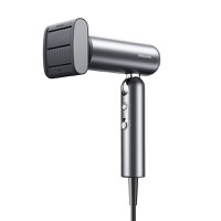 Uscator de par compact Dreame Pocket Hair Dryer, 1600W, 110.000 RPM, 70m/s, 5 moduri de temperatura, 300g, ionizare, Gray - 1