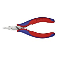 Cleste de electronist cu falci plate Knipex 35 12 115, 115 mm - 1