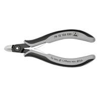 Cleste de electronist cu taiere diagonala Knipex 79 12 125 ESD, 125 mm - 1