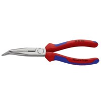 Cleste profesional cu varf lung indoit si suprafata taietoare Knipex 26 22 200, 200 mm - 1