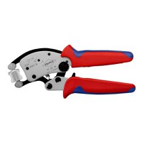 Cleste profesional pentru sertizat ferule Knipex 97 53 18, 200 mm - 1