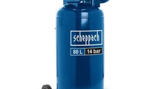 Compresor fara ulei HC85V Scheppach 5906151901, 1600 W, 80 L, 14 bari